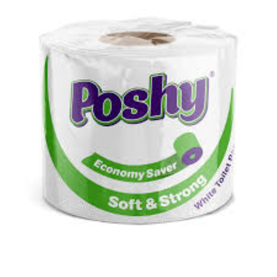  Poshy Economy Saver - 200 Sheets  Premium Blended  2 Ply - Single Pack